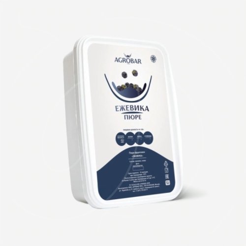 Пюре замороженное AGROBAR Ежевика 250 г 